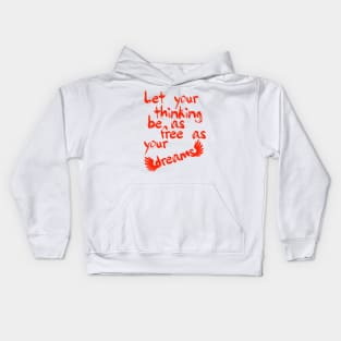 Think Freely Kids Hoodie